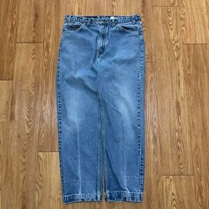 Levi's Men's Jeans Orange Tab 90s Faded Blue USA Made Measures 33x28